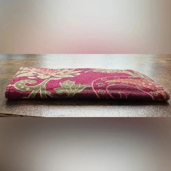 RETIRED: Vera Bradley | Piccadilly Plum business card case. - Picture 5 of 7